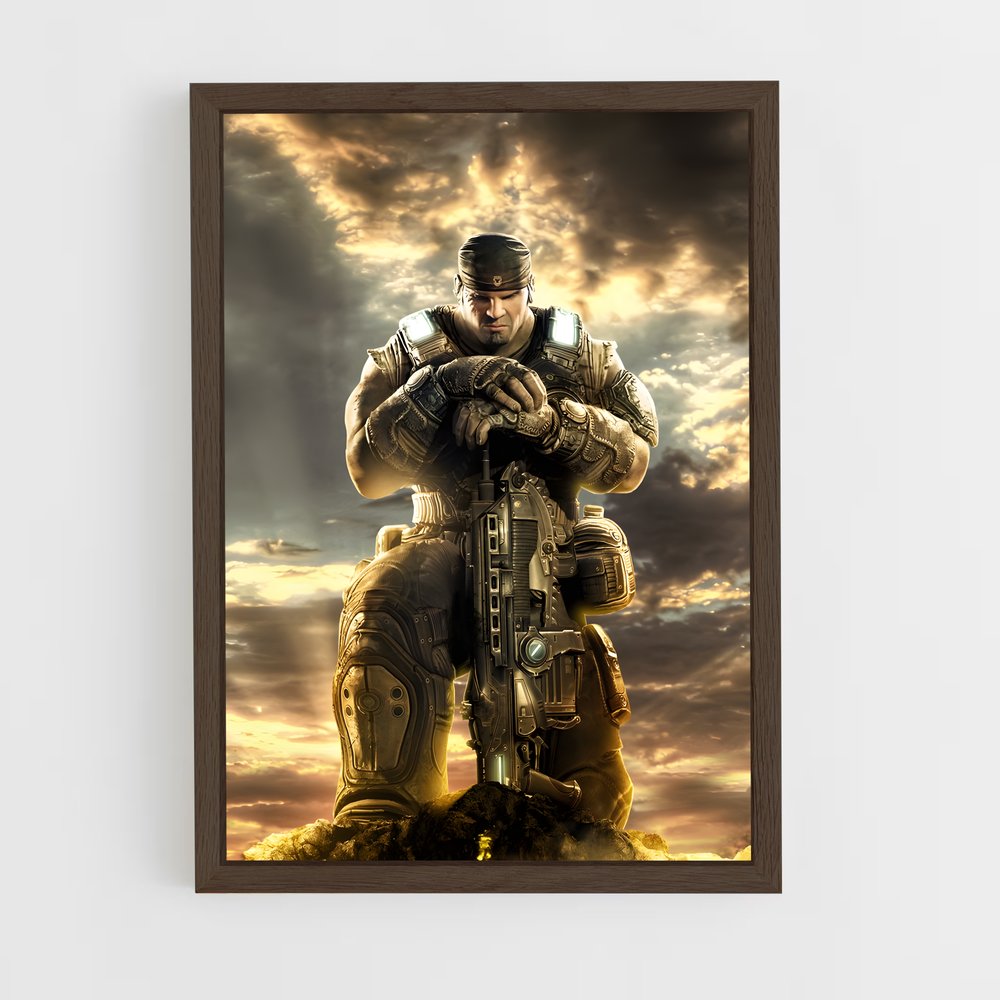 Poster Gearstormer – affiche Gears of war (vue 5)